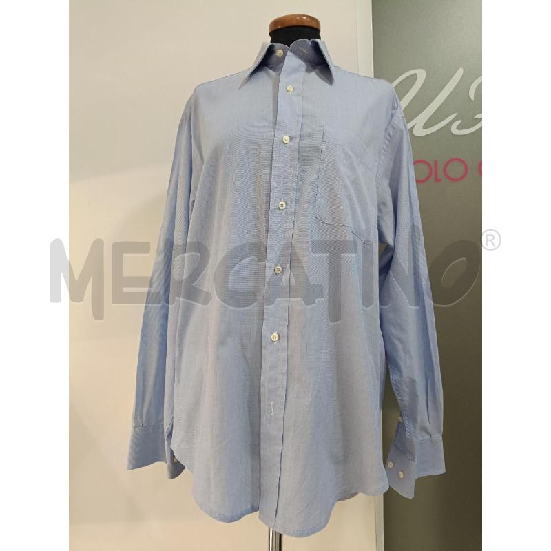 CAMICIA UOMO VALENTINO CELESTE  | Mercatino dell'Usato Roma gregorio vii 1