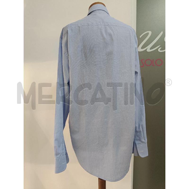CAMICIA UOMO VALENTINO CELESTE  | Mercatino dell'Usato Roma gregorio vii 3