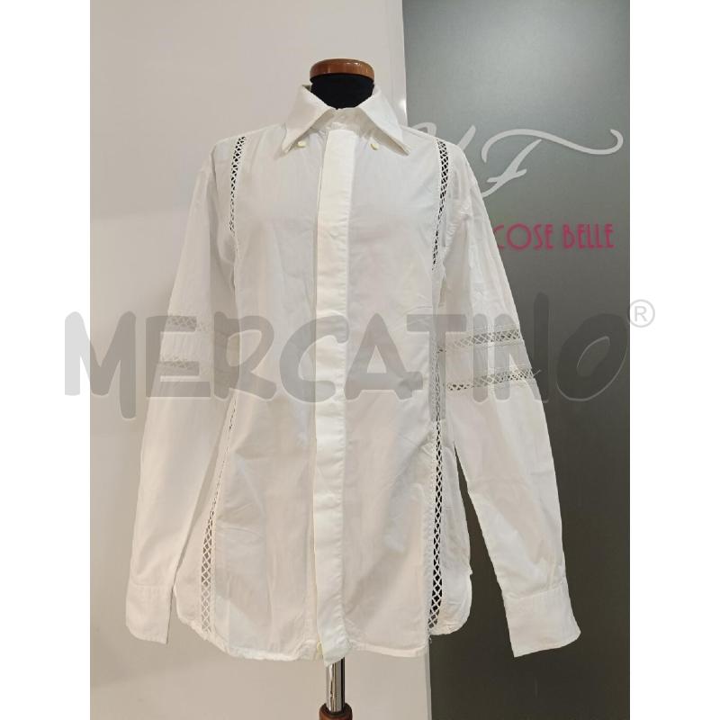 CAMICIA UOMO VERSACE BIANCA RICAMI | Mercatino dell'Usato Roma gregorio vii 1