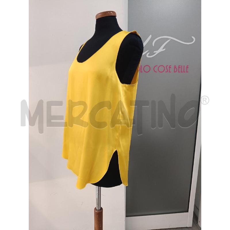 CANOTTA DONNA CARLA G GIALLA LUCIDA | Mercatino dell'Usato Roma gregorio vii 2