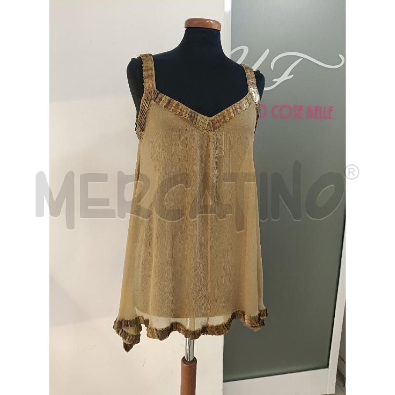 CANOTTA DONNA DAY BIRGER &T MIKKELSEN BEIGE SETA | Mercatino dell'Usato Roma gregorio vii 1