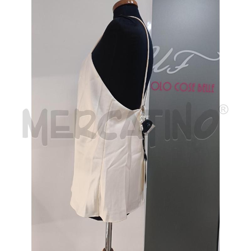 CANOTTA DONNA TARA JARMON BEIGE PERLE | Mercatino dell'Usato Roma gregorio vii 2