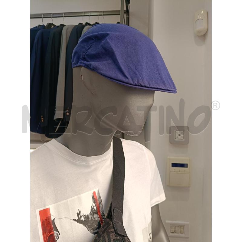CAPPELLO UOMO BORSALINO BLU COTONE | Mercatino dell'Usato Roma gregorio vii 1