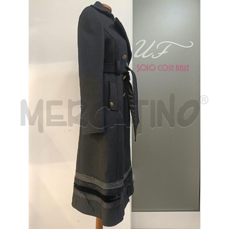 CAPPOTTO DOLCE E GABBANA NERO IN LANA GREZZA FODERA SETA | Mercatino dell'Usato Roma gregorio vii 2