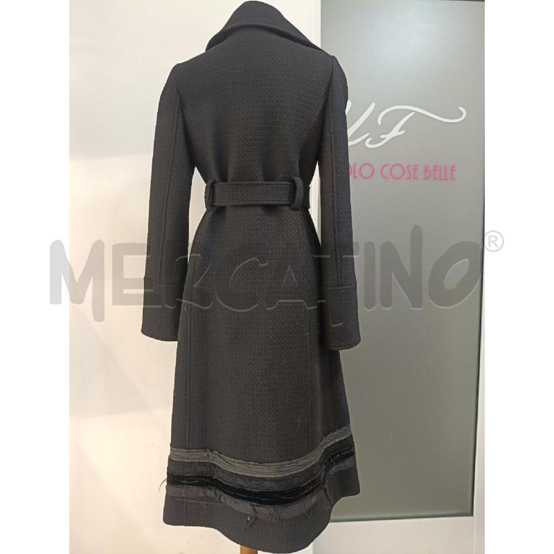 CAPPOTTO DOLCE E GABBANA NERO IN LANA GREZZA FODERA SETA | Mercatino dell'Usato Roma gregorio vii 3