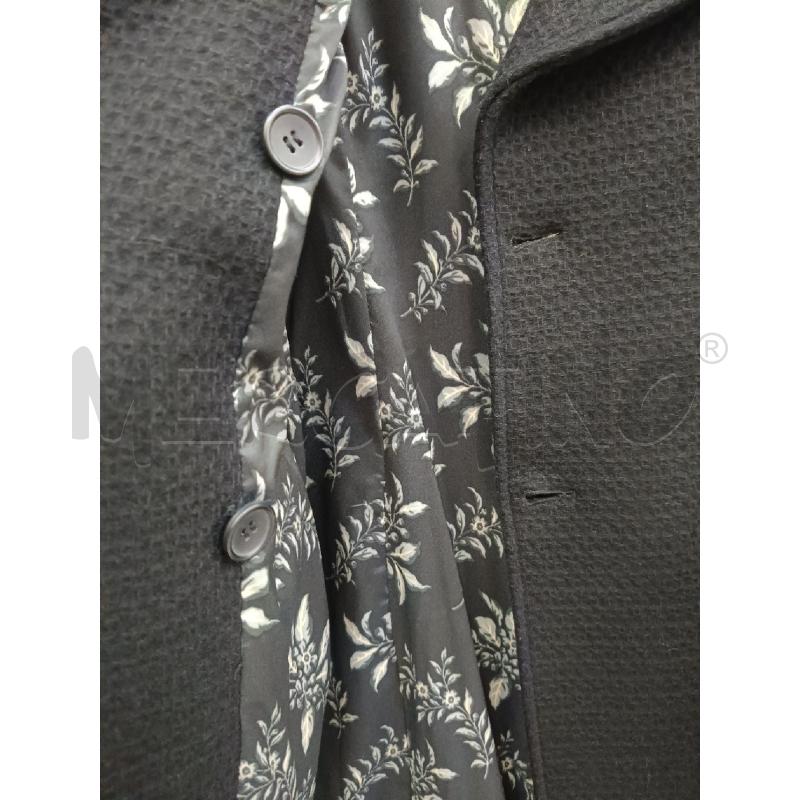 CAPPOTTO DOLCE E GABBANA NERO IN LANA GREZZA FODERA SETA | Mercatino dell'Usato Roma gregorio vii 5