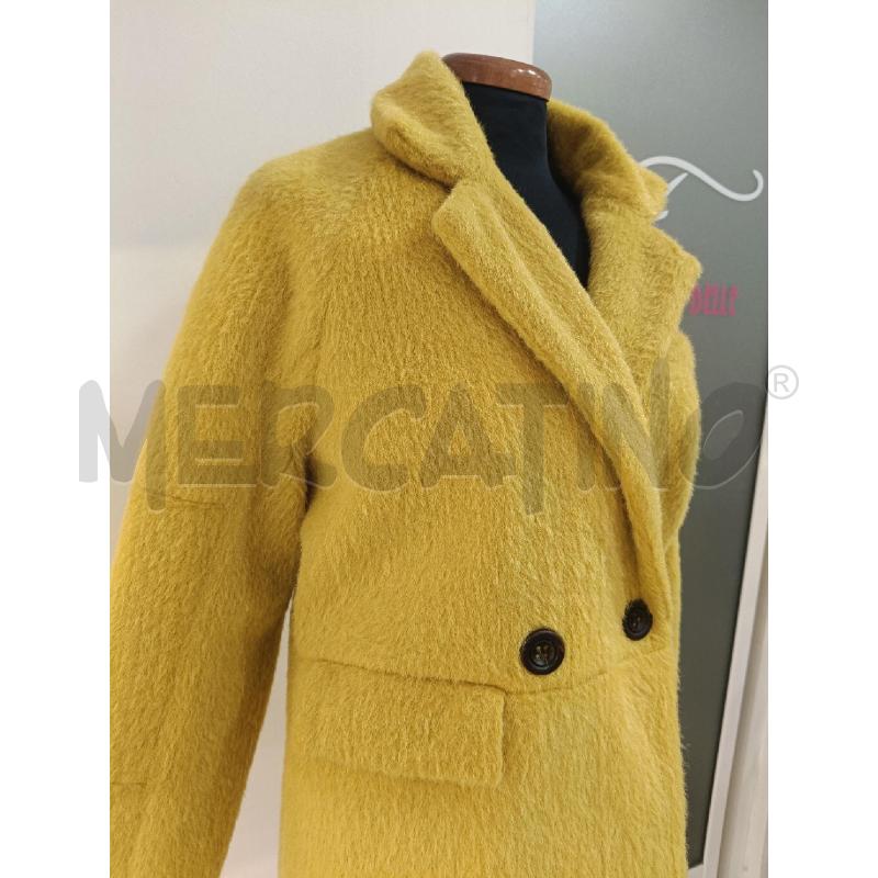 CAPPOTTO DONNA ANONYME GIALLO ECOPELO | Mercatino dell'Usato Roma gregorio vii 2
