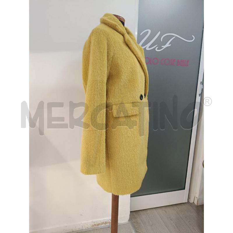 CAPPOTTO DONNA ANONYME GIALLO ECOPELO | Mercatino dell'Usato Roma gregorio vii 3