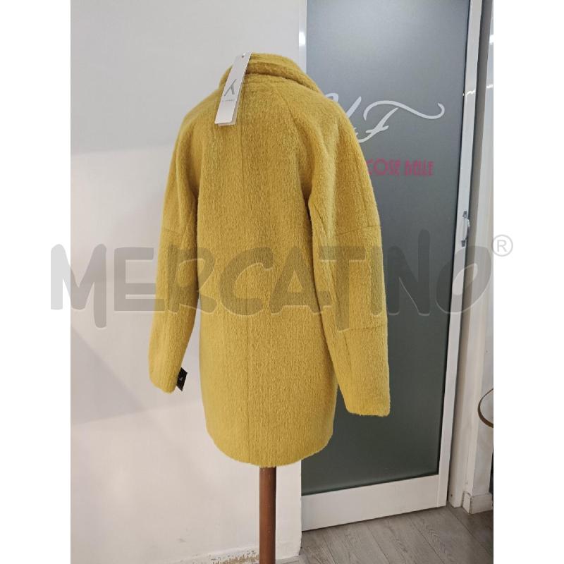 CAPPOTTO DONNA ANONYME GIALLO ECOPELO | Mercatino dell'Usato Roma gregorio vii 4