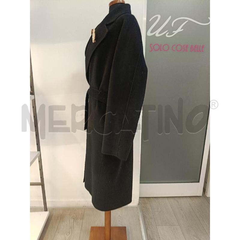 CAPPOTTO DONNA ELISABETTA FRANCHI NERO LANA | Mercatino dell'Usato Roma gregorio vii 3