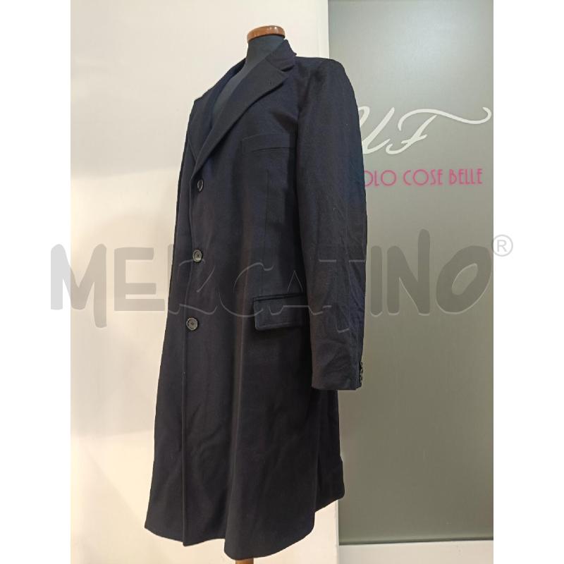 CAPPOTTO UOMO FELLINI BLU TESSUTO LORO PIANA | Mercatino dell'Usato Roma gregorio vii 2
