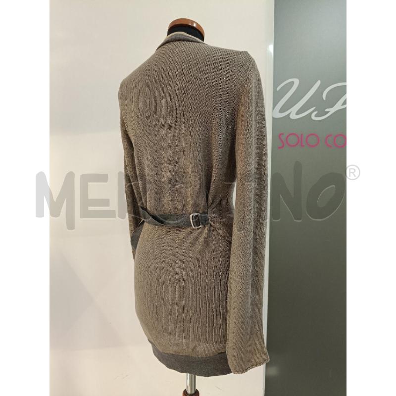 CARDIGAN DONNA BRUNELLO CUCINELLI LINO E SETA CON PAILLETTES | Mercatino dell'Usato Roma gregorio vii 3