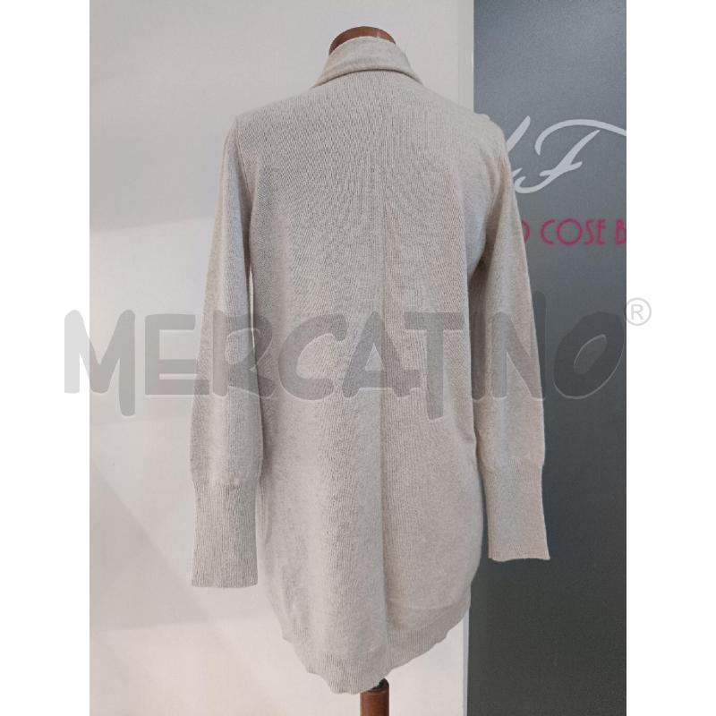 CARDIGAN DONNA FABIANA FILIPPI BEIGE CASHMERE | Mercatino dell'Usato Roma gregorio vii 3