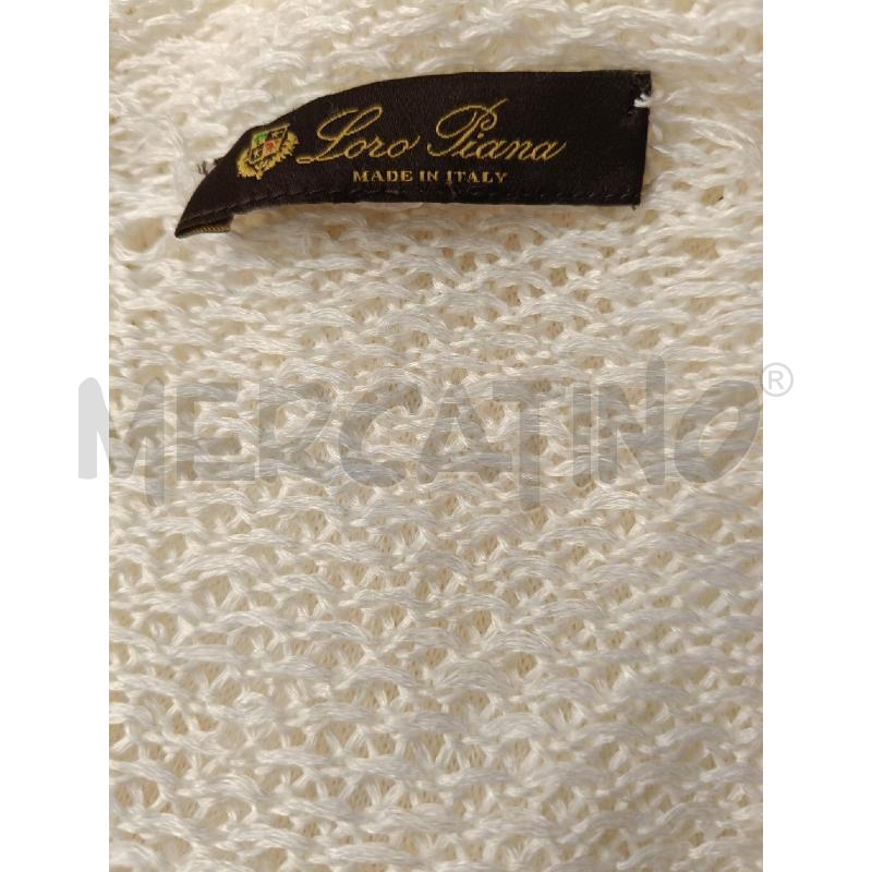 CARDIGAN DONNA LORO PIANA IN LINO E SETA | Mercatino dell'Usato Roma gregorio vii 5
