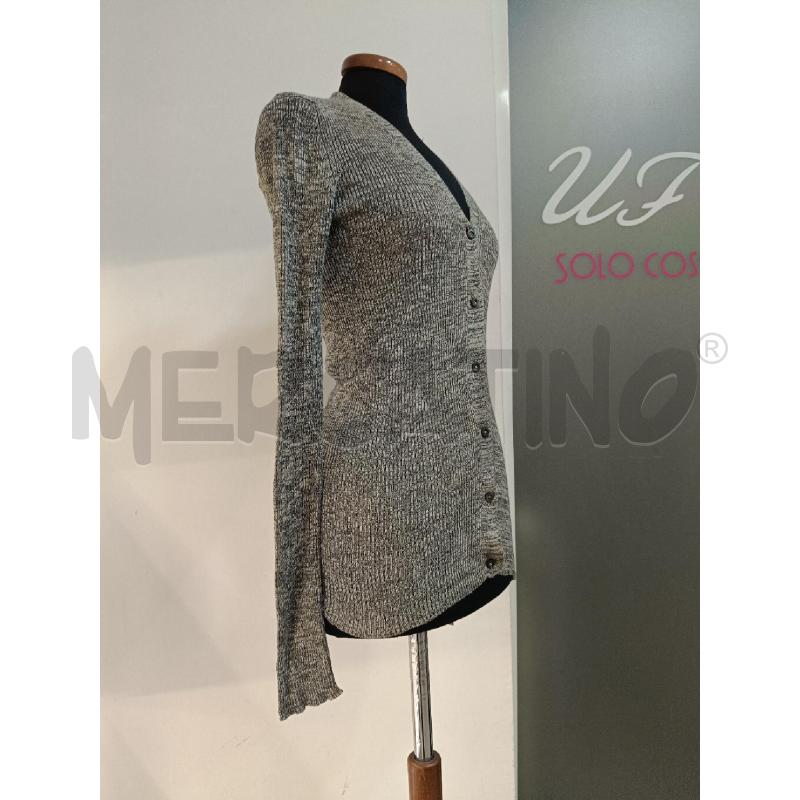 CARDIGAN PRADA GRIGIO MELANGE  | Mercatino dell'Usato Roma gregorio vii 2