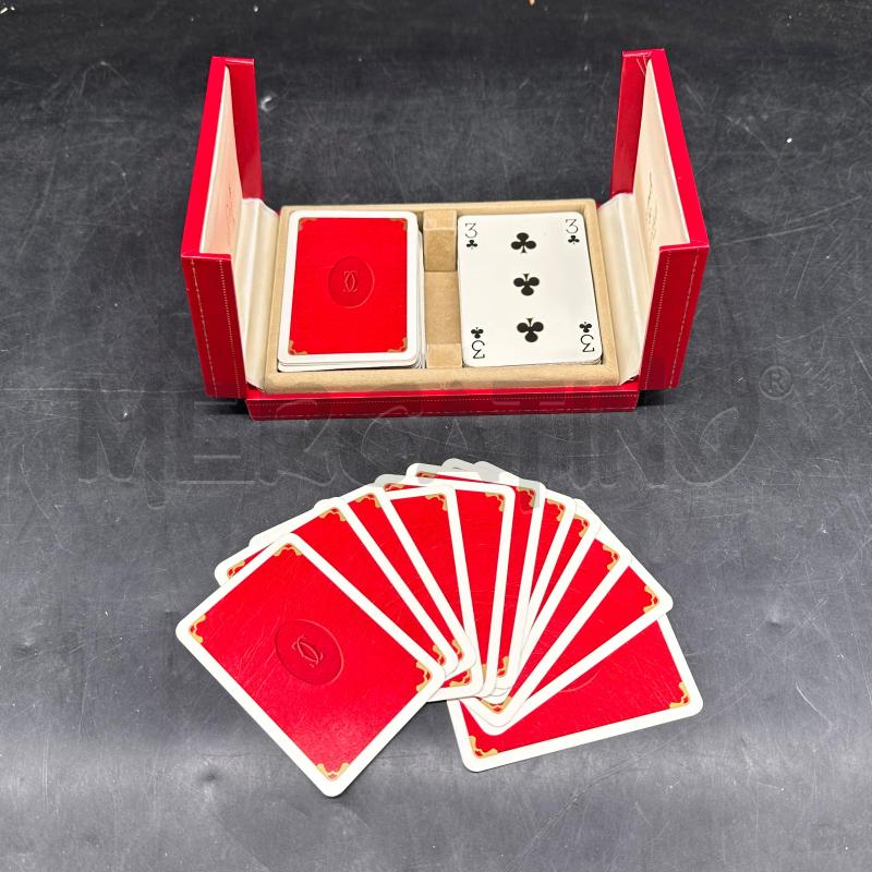 CARTIER CARTE DA GIOCO COFANETTO | Mercatino dell'Usato Roma gregorio vii 2