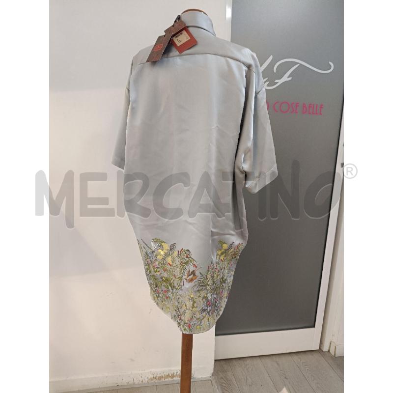 CASACCA DONNA ETRO CELESTE FANTASIA FLOREALE VERDE | Mercatino dell'Usato Roma gregorio vii 4