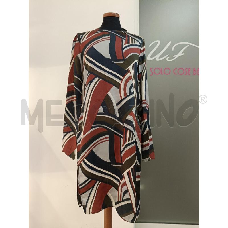 CASACCA JUCCA IN SETA MULTICOLOR TRAMA ASTRATTA | Mercatino dell'Usato Roma gregorio vii 1