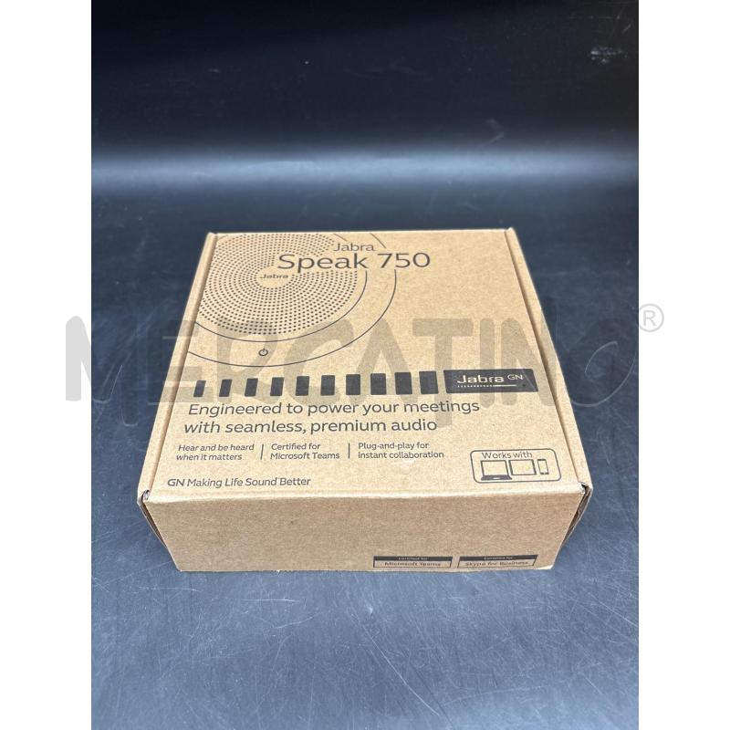 CASSA BLUETHOOT JABRA SPEAK 750 | Mercatino dell'Usato Roma gregorio vii 1