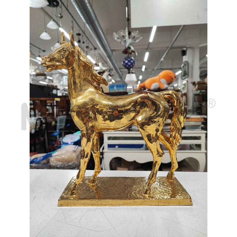 CAVALLO ZACCAGNINI DORATO DA RIVEDERE   | Mercatino dell'Usato Roma gregorio vii 1