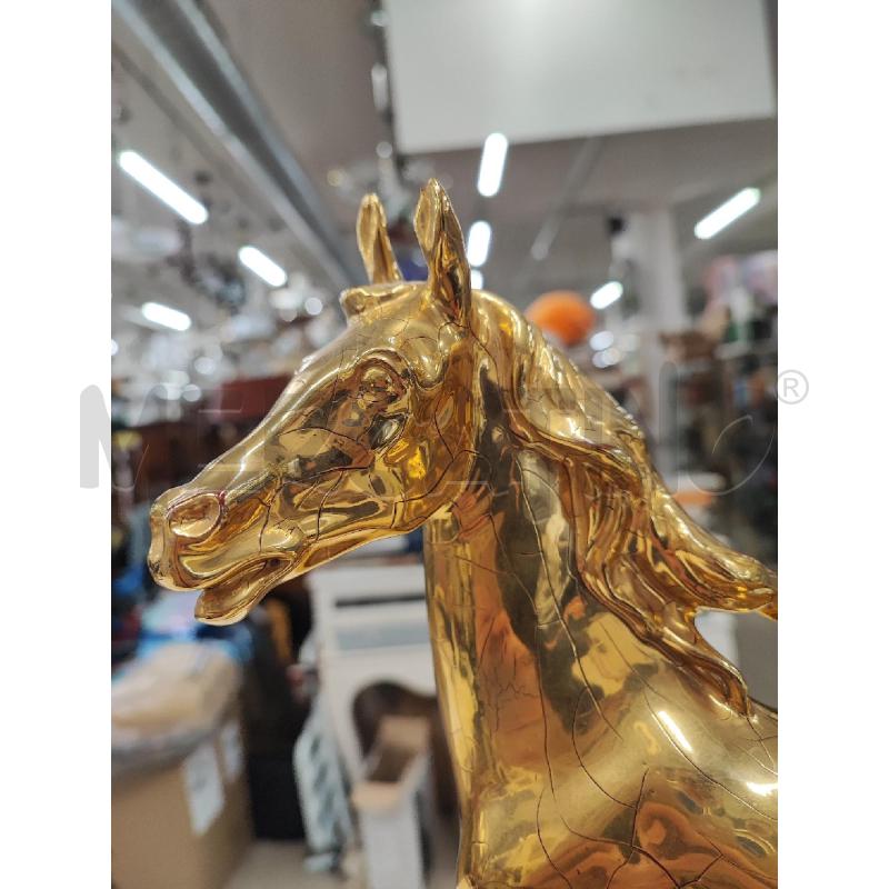 CAVALLO ZACCAGNINI DORATO DA RIVEDERE   | Mercatino dell'Usato Roma gregorio vii 3