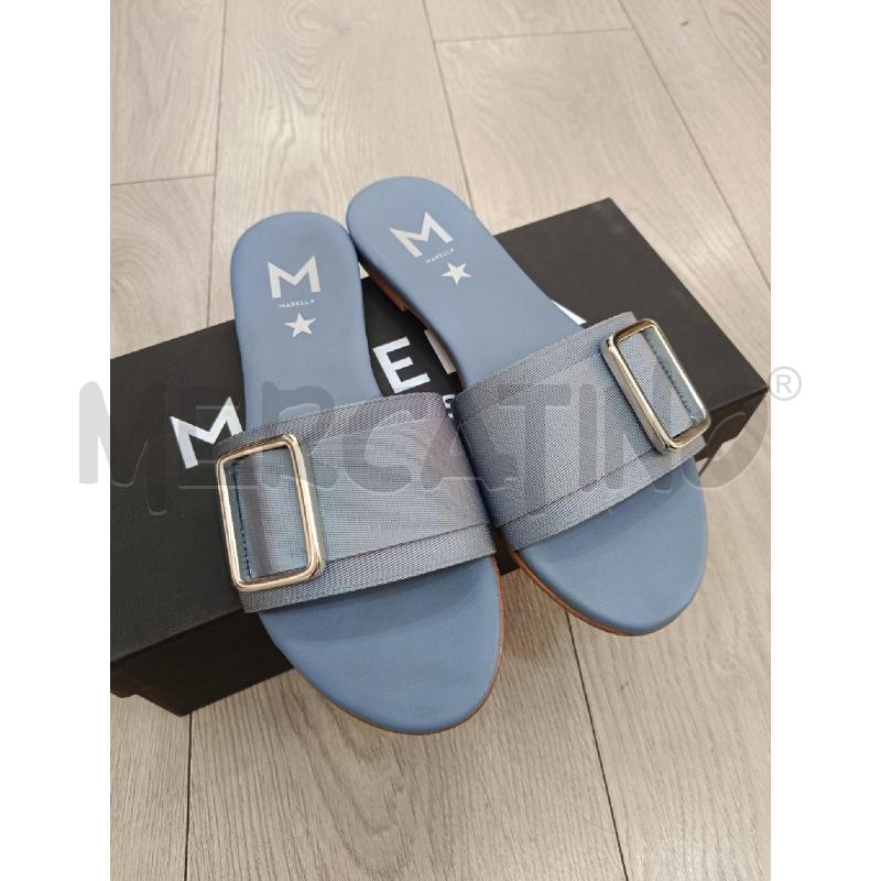 CIABATTE DONNA MARELLA CELESTE | Mercatino dell'Usato Roma gregorio vii 1