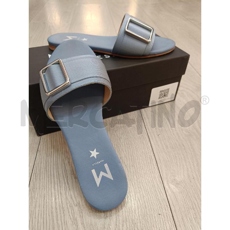 CIABATTE DONNA MARELLA CELESTE | Mercatino dell'Usato Roma gregorio vii 2