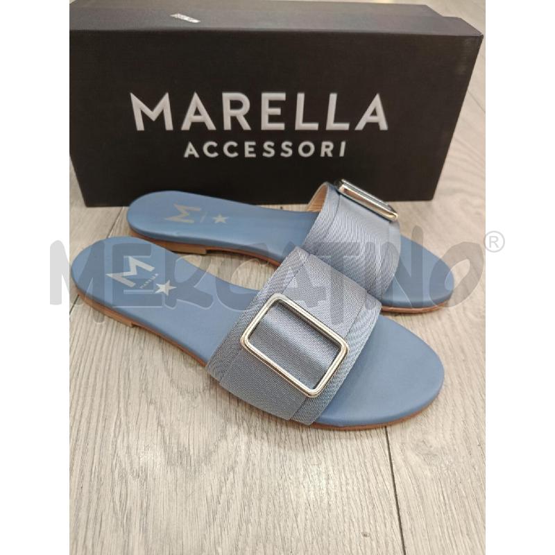 CIABATTE DONNA MARELLA CELESTE | Mercatino dell'Usato Roma gregorio vii 4