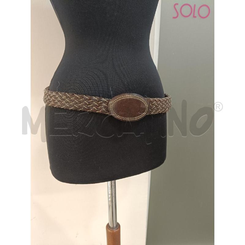 CINTURA BOTTEGA VENETA MARRONE INTRECCI | Mercatino dell'Usato Roma gregorio vii 4