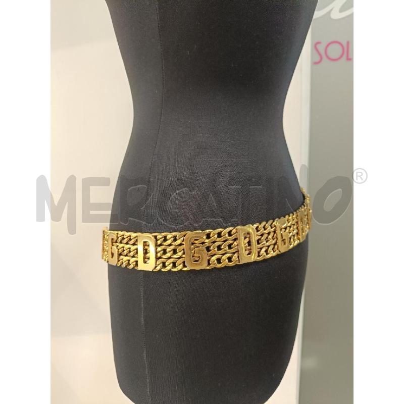 CINTURA DOLCE E GABBANA A CATENA CERCHIO DA RIV | Mercatino dell'Usato Roma gregorio vii 2