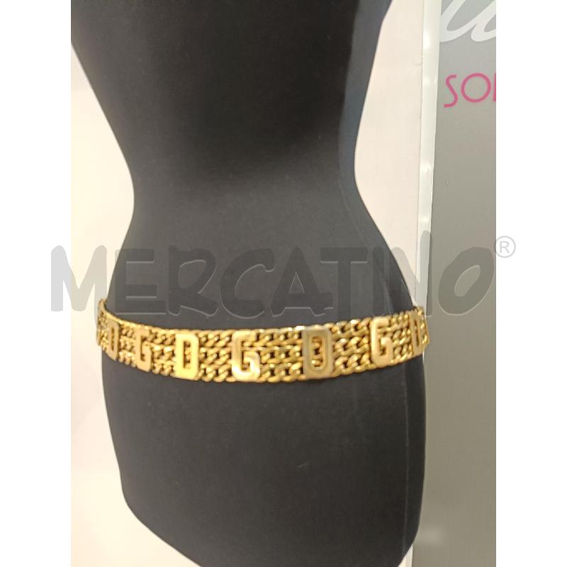 CINTURA DOLCE E GABBANA A CATENA CERCHIO DA RIV | Mercatino dell'Usato Roma gregorio vii 3