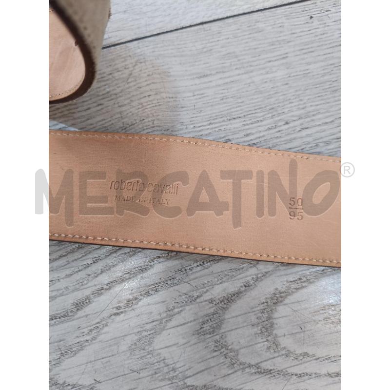 CINTURA DONNA ROBERTO CAVALLI BEIGE | Mercatino dell'Usato Roma gregorio vii 3
