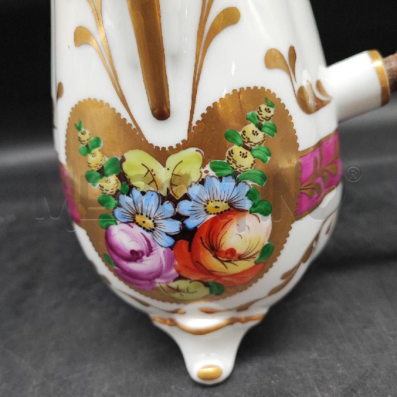 CIOCCOLATIERA DIPINTI STILE SEVRES NO COPER | Mercatino dell'Usato Roma gregorio vii 2