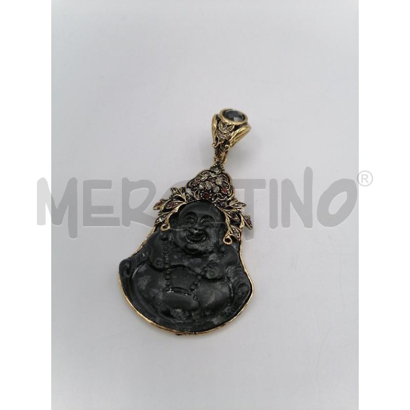 CIONDOLO BUDDHA NERO ALCOZER | Mercatino dell'Usato Roma gregorio vii 1