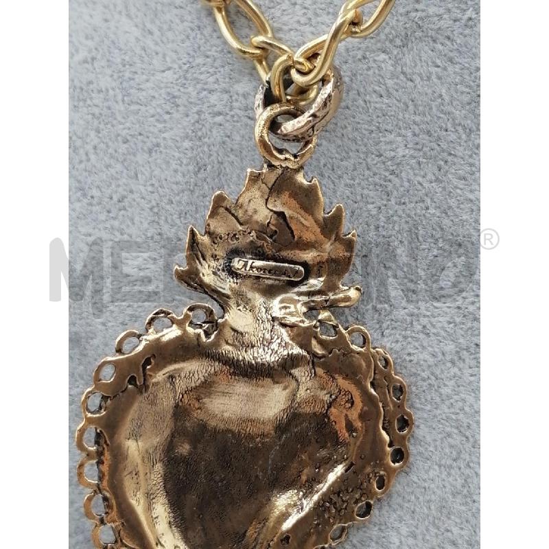 COLLANA ALCOZER CUORE SACRO | Mercatino dell'Usato Roma gregorio vii 2