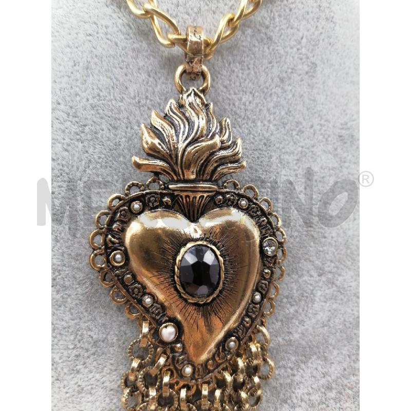 COLLANA ALCOZER CUORE SACRO | Mercatino dell'Usato Roma gregorio vii 4