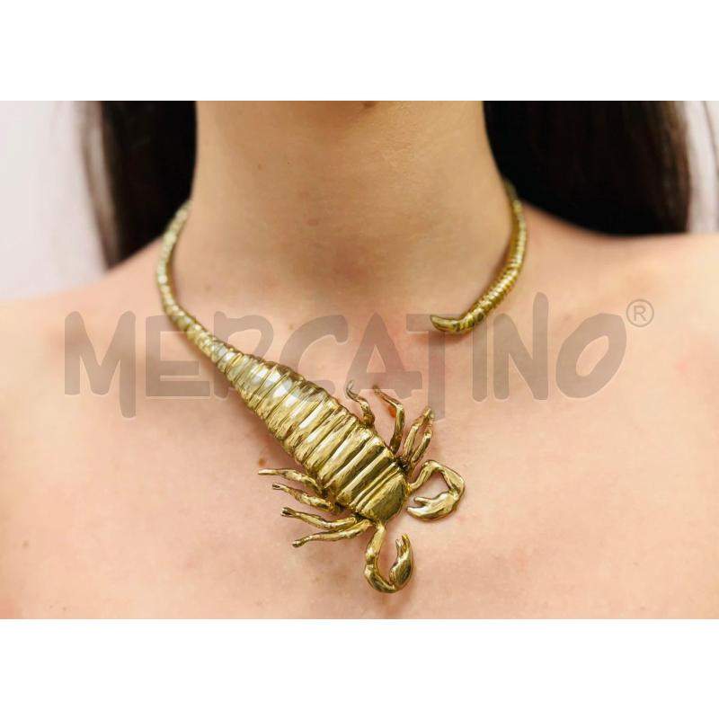 COLLANA BERNARD DE LETTREZ SCORPIONE | Mercatino dell'Usato Roma gregorio vii 1