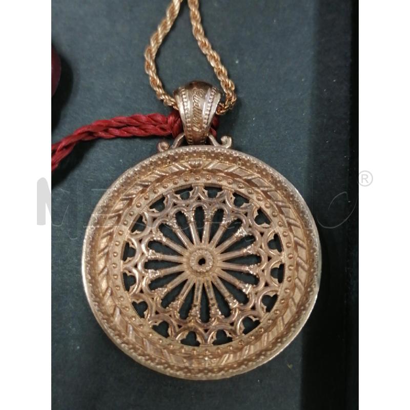 COLLANA COLOR RAME CIONDOLO TIMONE  | Mercatino dell'Usato Roma gregorio vii 3