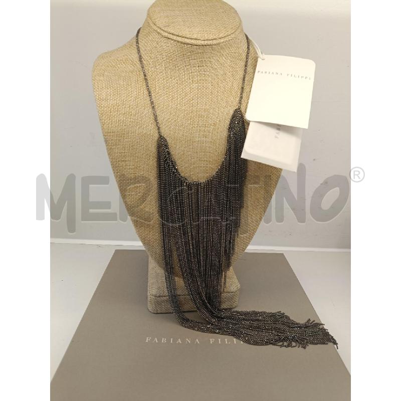 COLLANA FABIANA FILIPPI FRANGE PENDENTI | Mercatino dell'Usato Roma gregorio vii 1