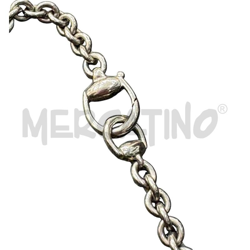 COLLANA GUCCI BAMBOO CUORE ARG  | Mercatino dell'Usato Roma gregorio vii 3