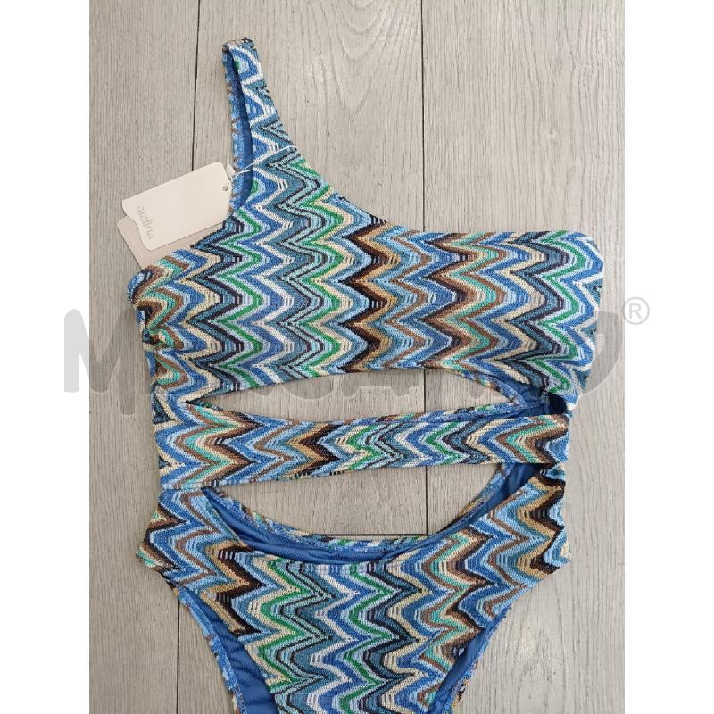 COLLANA INTERO AZZURRO VERDE BEIGE ZIG ZAG | Mercatino dell'Usato Roma gregorio vii 3