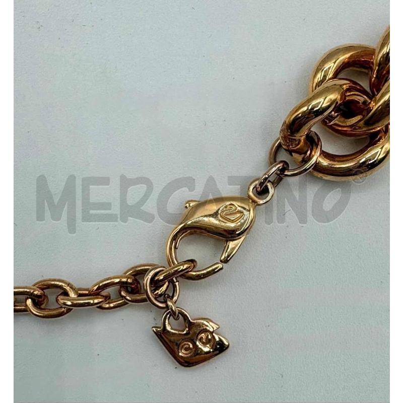 COLLANA SWAROVSKY CATENA BRONZO OVALI STRASS CRISTALLI | Mercatino dell'Usato Roma gregorio vii 5