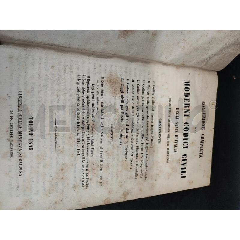 COLLEZIONE CODICI CIVILI STATI ITALIA | Mercatino dell'Usato Roma gregorio vii 2