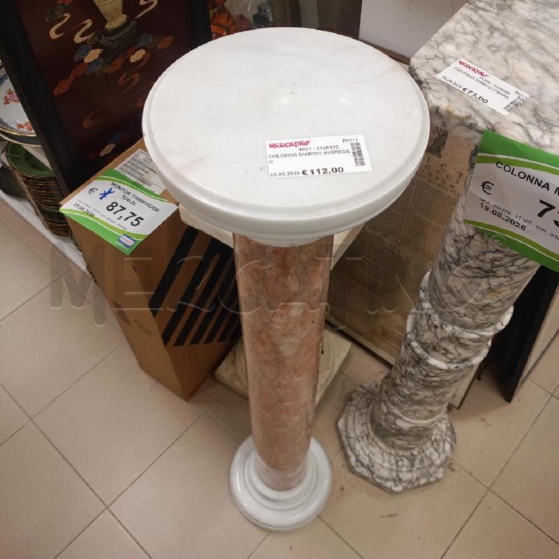 COLONNA MARMO INGRESSO | Mercatino dell'Usato Roma gregorio vii 2