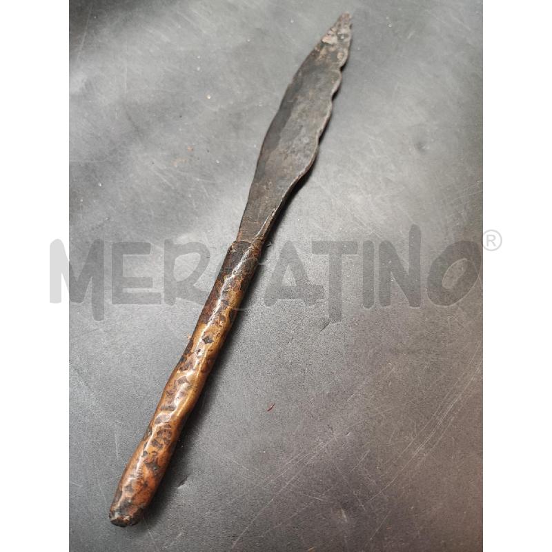 COLTELLO ANTICO MANICO RAME  | Mercatino dell'Usato Roma gregorio vii 1