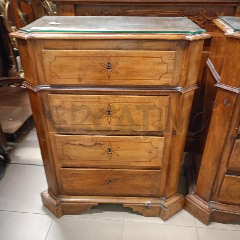 COMODINI COPPIA INTARSI  | Mercatino dell'Usato Roma gregorio vii 5