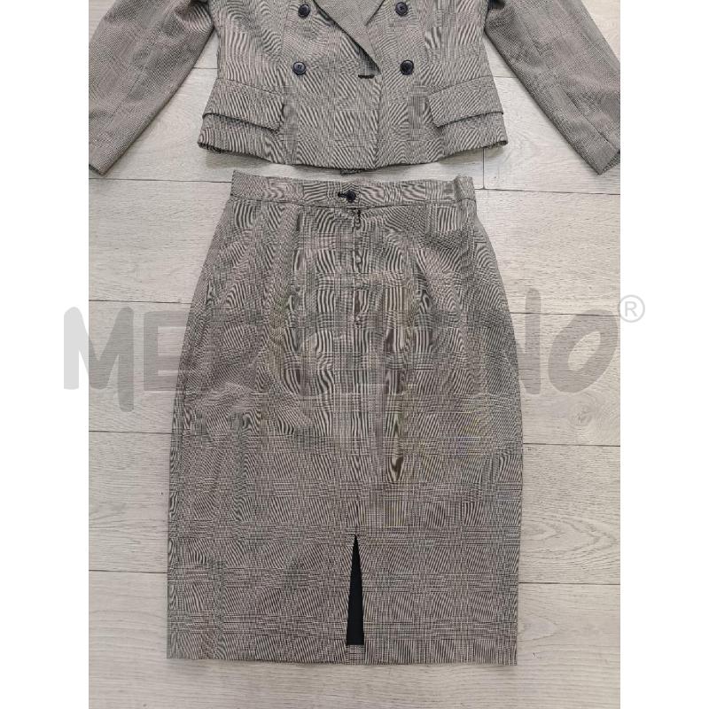 COMPLETO DONNA DIOR GRIGIO CHECK | Mercatino dell'Usato Roma gregorio vii 3