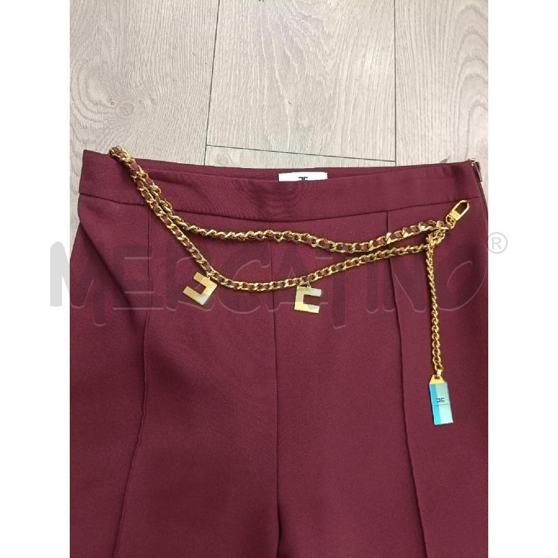 COMPLETO DONNA ELISABETTA FRANCHI BORDEAUX CATENE | Mercatino dell'Usato Roma gregorio vii 3