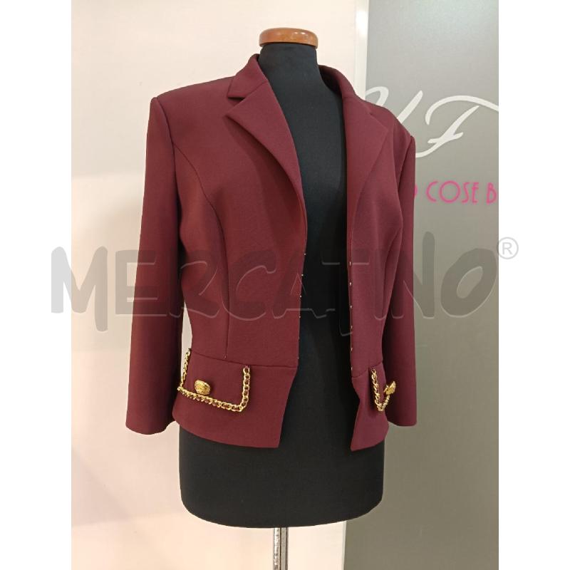 COMPLETO DONNA ELISABETTA FRANCHI BORDEAUX CATENE | Mercatino dell'Usato Roma gregorio vii 4