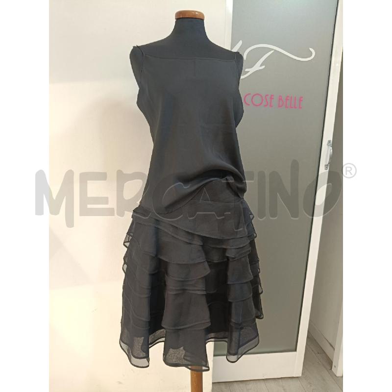 COMPLETO DONNA HUGO BOSS NERO SETA CAMICIA+CANOTTA+GONNA | Mercatino dell'Usato Roma gregorio vii 1